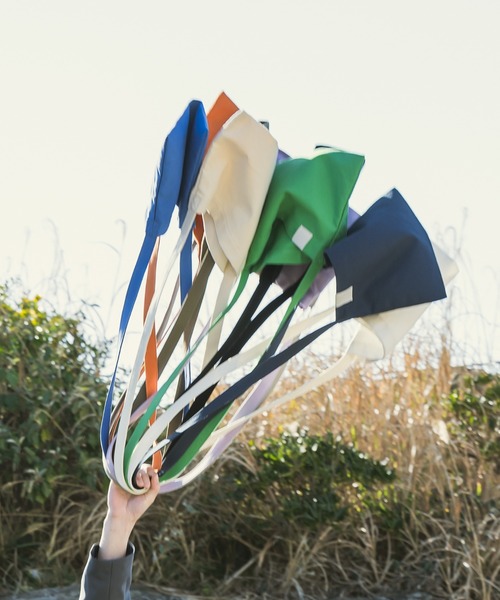 CASPER JOHN（キャスパージョン）の「Canvas shoulder bag/キャンバスショルダーバッグ（ショルダーバッグ・メンズ・グリーン/ホワイト/ラベンダー/ネイビー/オレンジ/オリーブ/ブラック/グレイッシュベージュ/ブルー/ナチュラル・FREE）」の12枚目の写真