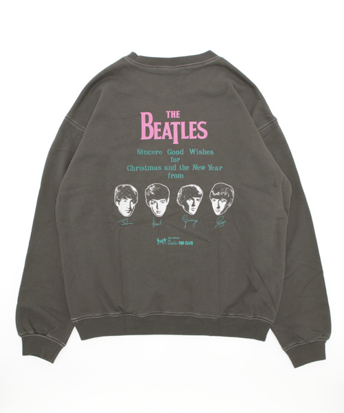Right-on（ライトオン）の「ビートルズフォトスウェット（スウェット・メンズ・オフホワイト/ダークグレー・M/L/XL）」の3枚目の写真