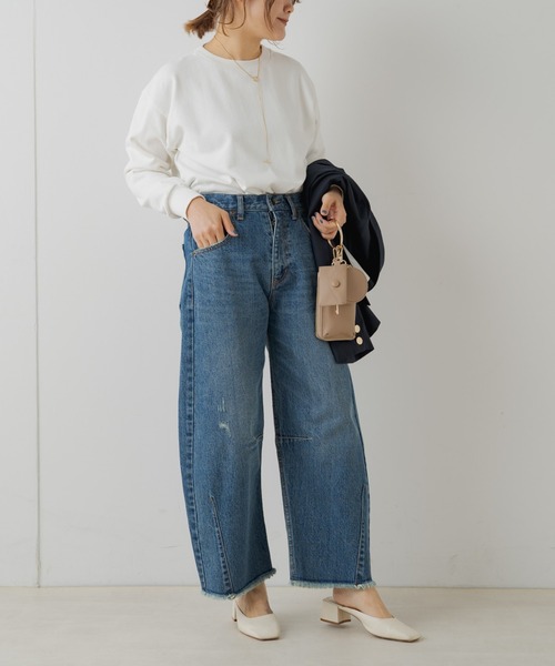 PUAL CE CIN(ピュアルセシン)の「【ZOZOTOWN限定】バックプリント裏毛プルオーバー(スウェット・レディース・ライトグレー/ベージュ/オフホワイト・FREE)」の8枚目の写真