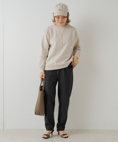 PUAL CE CIN(ピュアルセシン)の「【ZOZOTOWN限定】バックプリント裏毛プルオーバー(スウェット・レディース・ライトグレー/ベージュ/オフホワイト・FREE)」の10枚目の写真