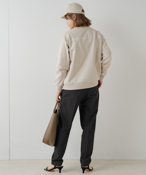 PUAL CE CIN(ピュアルセシン)の「【ZOZOTOWN限定】バックプリント裏毛プルオーバー(スウェット・レディース・ライトグレー/ベージュ/オフホワイト・FREE)」の9枚目の写真