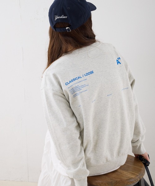 PUAL CE CIN(ピュアルセシン)の「【ZOZOTOWN限定】バックプリント裏毛プルオーバー(スウェット・レディース・ライトグレー/ベージュ/オフホワイト・FREE)」の21枚目の写真