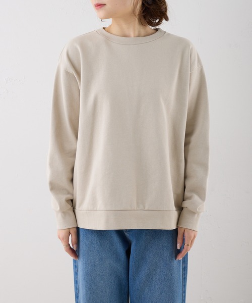 PUAL CE CIN(ピュアルセシン)の「【ZOZOTOWN限定】バックプリント裏毛プルオーバー(スウェット・レディース・ライトグレー/ベージュ/オフホワイト・FREE)」の12枚目の写真