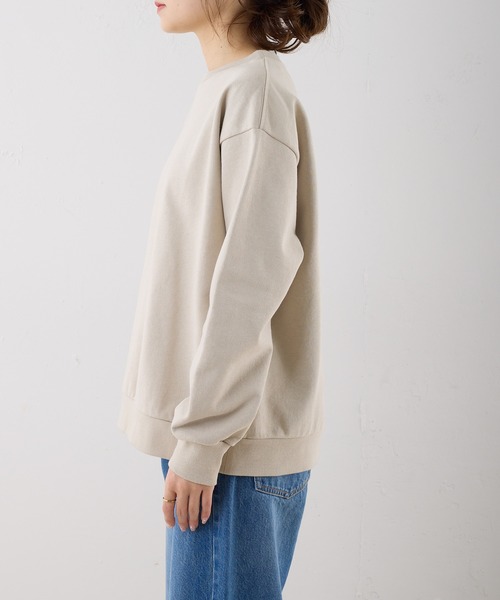 PUAL CE CIN(ピュアルセシン)の「【ZOZOTOWN限定】バックプリント裏毛プルオーバー(スウェット・レディース・ライトグレー/ベージュ/オフホワイト・FREE)」の13枚目の写真