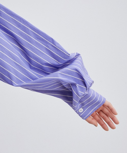 ボリュームスリーブウエストシェイプシャツ