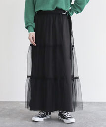 fredy emue | チュールレイヤードスカート(スカート)