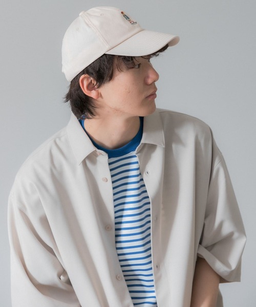 SENSE OF PLACE by URBAN RESEARCH（センスオブプレイスバイアーバンリサーチ）の「『ユニセックス』『別注』TeddyBear×SENSE OF PLACE　テディベアシシュウキャップ（キャップ・メンズ・ブラック/ネイビー/アイボリー・ONE）」の2枚目の写真