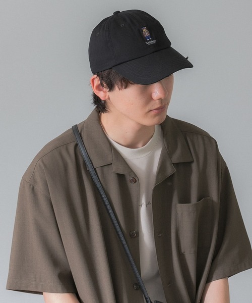 SENSE OF PLACE by URBAN RESEARCH（センスオブプレイスバイアーバンリサーチ）の「『ユニセックス』『別注』TeddyBear×SENSE OF PLACE　テディベアシシュウキャップ（キャップ・メンズ・ブラック/ネイビー/アイボリー・ONE）」の12枚目の写真