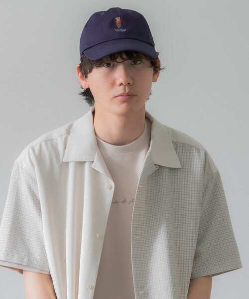 SENSE OF PLACE by URBAN RESEARCH（センスオブプレイスバイアーバンリサーチ）の「『ユニセックス』『別注』TeddyBear×SENSE OF PLACE　テディベアシシュウキャップ（キャップ・メンズ・ブラック/ネイビー/アイボリー・ONE）」の16枚目の写真