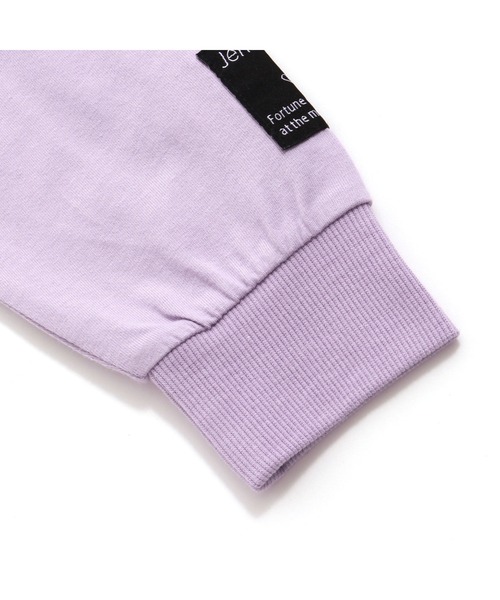 JENNI love（ジェニィラブ）の「フリルZIPパーカー（パーカー・キッズ・ブラック/グレー/ラベンダー・130cm/140cm/150cm/160cm）」の8枚目の写真