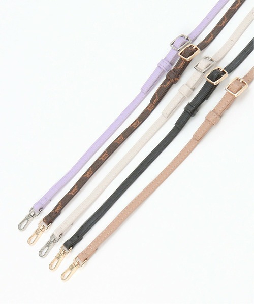 notch.（ノッチ）の「スマホフェイクレザーストラップ（スマホグッズ・レディース・ブラック/オフホワイト/パープル系その他/キャメル/ベージュ・ONESIZE）」の15枚目の写真