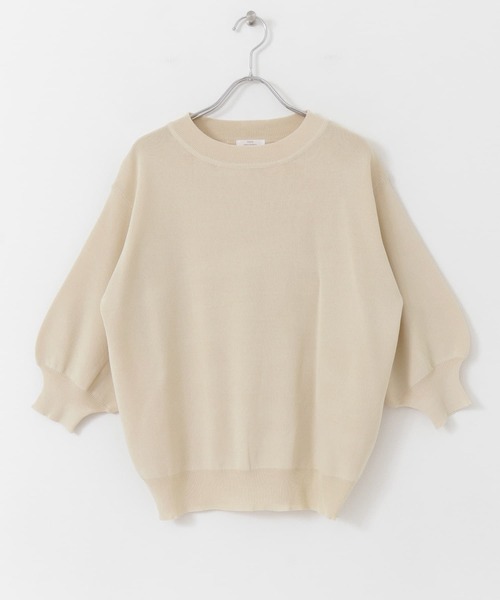 ITEMS URBANRESEARCH(アイテムズ アーバンリサーチ)の「ソウバリボリュームスリーブニット(ニット/セーター・レディース・グリーン/ブラック/グレー系その他/レッド系その他/その他1・FREE)」の6枚目の写真