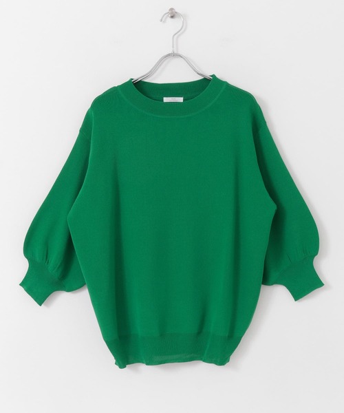 ITEMS URBANRESEARCH(アイテムズ アーバンリサーチ)の「ソウバリボリュームスリーブニット(ニット/セーター・レディース・グリーン/ブラック/グレー系その他/レッド系その他/その他1・FREE)」の7枚目の写真