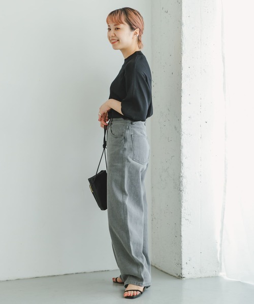 ITEMS URBANRESEARCH(アイテムズ アーバンリサーチ)の「ソウバリボリュームスリーブニット(ニット/セーター・レディース・グリーン/ブラック/グレー系その他/レッド系その他/その他1・FREE)」の21枚目の写真