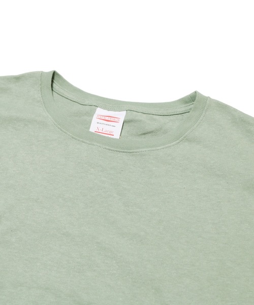 NATAL DESIGN（ネイタルデザイン）の「HEMP LONG SLEEVE TEE WIDE 2（Tシャツ/カットソー・メンズ・ピンクベージュ/ブラック/ライラック/ホワイト/オリーブ/モスグリーン/ブラウン/ナチュラル/セージグリーン・LARGE/MEDIUM/SMALL/X-LARGE）」の13枚目の写真