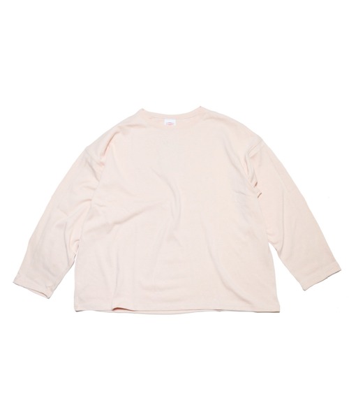 NATAL DESIGN（ネイタルデザイン）の「HEMP LONG SLEEVE TEE WIDE 2（Tシャツ/カットソー・メンズ・ピンクベージュ/ブラック/ライラック/ホワイト/オリーブ/モスグリーン/ブラウン/ナチュラル/セージグリーン・LARGE/MEDIUM/SMALL/X-LARGE）」の17枚目の写真