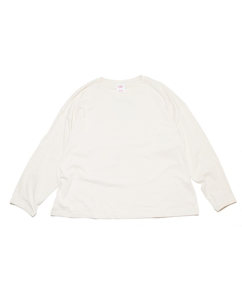 NATAL DESIGN（ネイタルデザイン）の「HEMP LONG SLEEVE TEE WIDE 2（Tシャツ/カットソー・メンズ・ピンクベージュ/ブラック/ライラック/ホワイト/オリーブ/モスグリーン/ブラウン/ナチュラル/セージグリーン・LARGE/MEDIUM/SMALL/X-LARGE）」の20枚目の写真