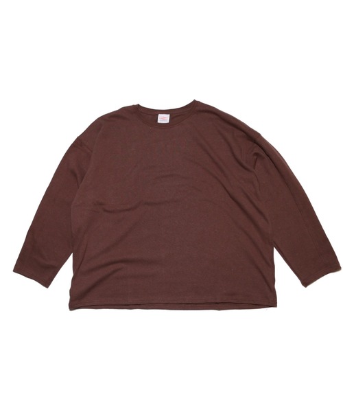 HEMP LONG SLEEVE TEE WIDE 2（Tシャツ/カットソー）｜NATAL