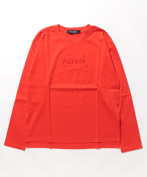 Brahmin(ブラーミン)の「【BRAHMIN】フロントロゴカットソー(Tシャツ/カットソー・レディース・オフホワイト/クリアレッド・2)」の7枚目の写真