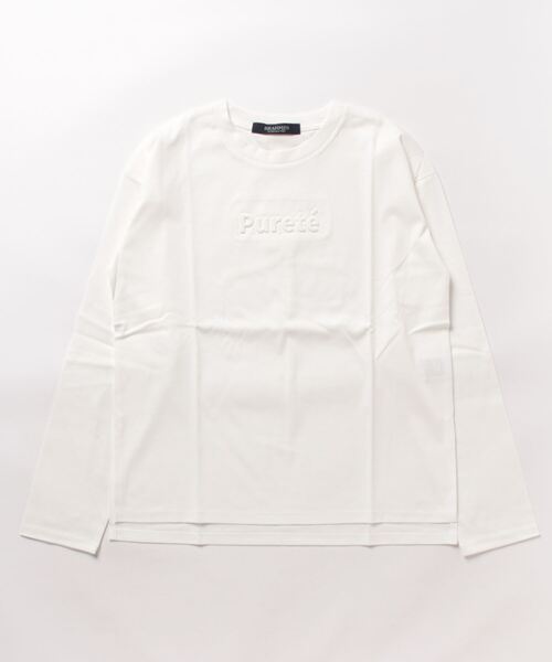 Brahmin(ブラーミン)の「【BRAHMIN】フロントロゴカットソー(Tシャツ/カットソー・レディース・オフホワイト/クリアレッド・2)」の9枚目の写真