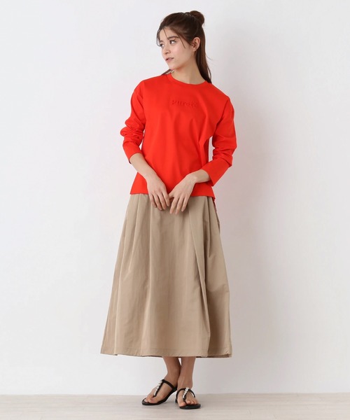 Brahmin(ブラーミン)の「【BRAHMIN】フロントロゴカットソー(Tシャツ/カットソー・レディース・オフホワイト/クリアレッド・2)」の15枚目の写真