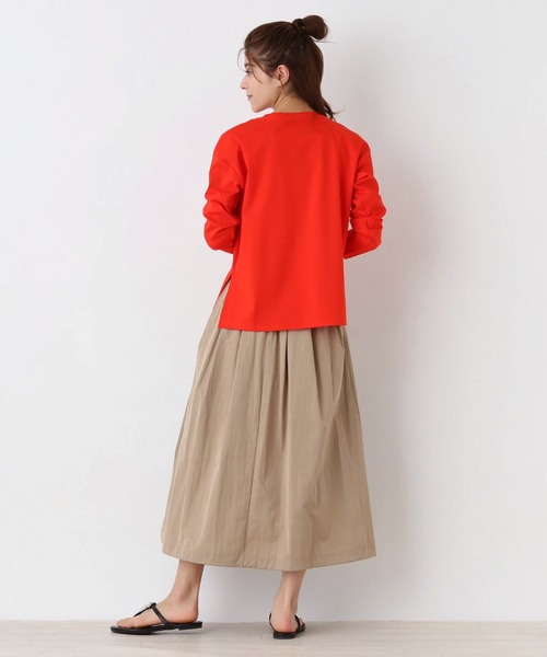 Brahmin(ブラーミン)の「【BRAHMIN】フロントロゴカットソー(Tシャツ/カットソー・レディース・オフホワイト/クリアレッド・2)」の3枚目の写真