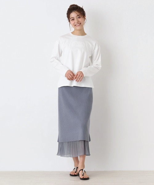 Brahmin(ブラーミン)の「【BRAHMIN】フロントロゴカットソー(Tシャツ/カットソー・レディース・オフホワイト/クリアレッド・2)」の10枚目の写真