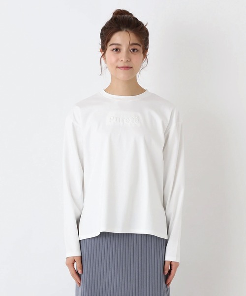 Brahmin(ブラーミン)の「【BRAHMIN】フロントロゴカットソー(Tシャツ/カットソー・レディース・オフホワイト/クリアレッド・2)」の17枚目の写真