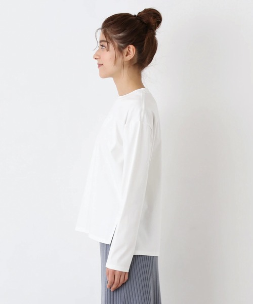 Brahmin(ブラーミン)の「【BRAHMIN】フロントロゴカットソー(Tシャツ/カットソー・レディース・オフホワイト/クリアレッド・2)」の8枚目の写真