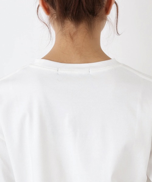 Brahmin(ブラーミン)の「【BRAHMIN】フロントロゴカットソー(Tシャツ/カットソー・レディース・オフホワイト/クリアレッド・2)」の20枚目の写真
