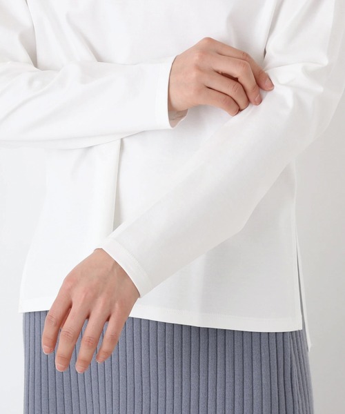 Brahmin(ブラーミン)の「【BRAHMIN】フロントロゴカットソー(Tシャツ/カットソー・レディース・オフホワイト/クリアレッド・2)」の16枚目の写真