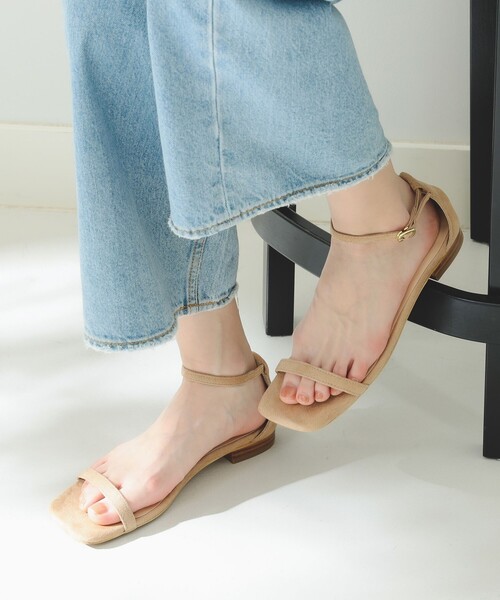 B:MING by BEAMS（ビーミングバイビームス）の「B:MING by BEAMS / アンクルストラップ サンダル（サンダル・レディース・ブラック/ブルー/ブラウン系その他・24.5cm/22.5cm/23.0cm/23.5cm/24.0cm）」の2枚目の写真