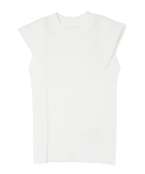 LAGUNAMOON（ラグナムーン）の「カバースリーブシアーニットプルオーバー（ニット/セーター・レディース・ブルー/ホワイト/ブラック/ベージュ・FREE）」の20枚目の写真