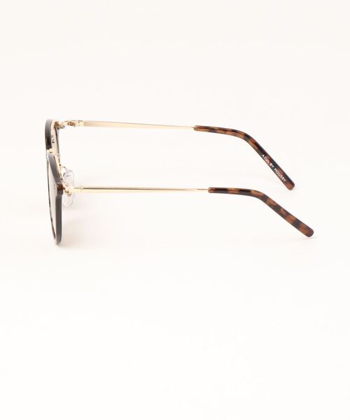 AZUL by moussy（アズールバイマウジー）の「METAL BRIDGE EYEWEAR/メタルブリッジアイウェア（サングラス・レディース・ブラウン/ブラック・FREE）」の3枚目の写真