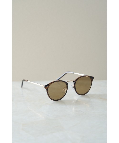 AZUL by moussy（アズールバイマウジー）の「METAL BRIDGE EYEWEAR/メタルブリッジアイウェア（サングラス・レディース・ブラウン/ブラック・FREE）」の18枚目の写真