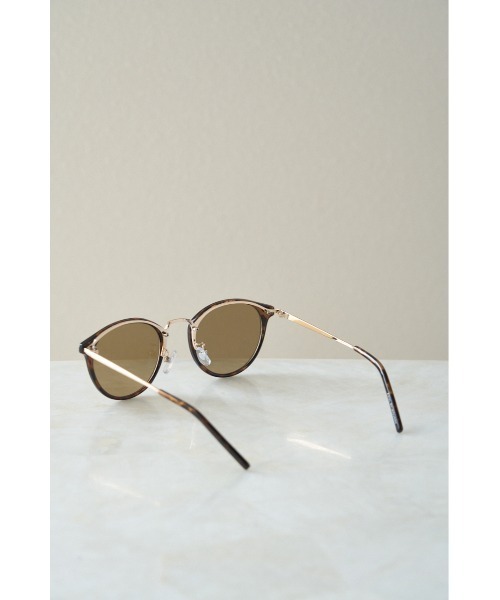 AZUL by moussy（アズールバイマウジー）の「METAL BRIDGE EYEWEAR/メタルブリッジアイウェア（サングラス・レディース・ブラウン/ブラック・FREE）」の19枚目の写真