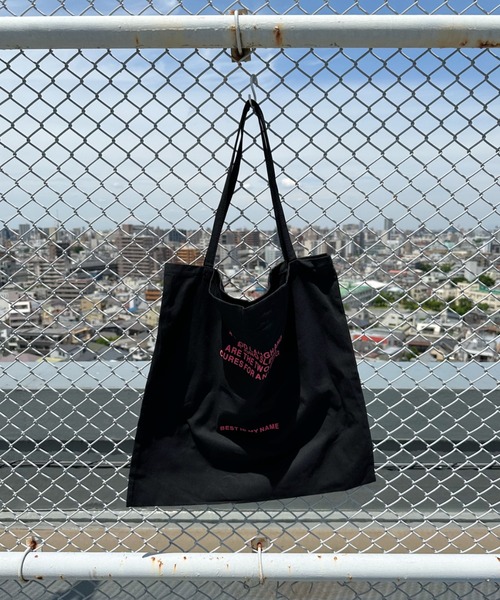 CLEA（クレア）の「【A4サイズ対応】BEST ロゴ コットントートバッグ（トートバッグ・レディース・アイボリー/ブラック/ブルー/イエロー/ピンク・FREE）」の21枚目の写真