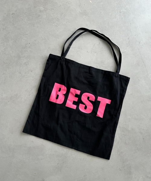 CLEA（クレア）の「【A4サイズ対応】BEST ロゴ コットントートバッグ（トートバッグ・レディース・アイボリー/ブラック/ブルー/イエロー/ピンク・FREE）」の18枚目の写真