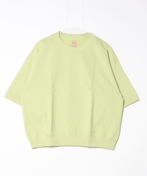 Sanca（サンカ）の「【Sanca】サンカ /HI GAUGENFLC CREW SWEAT S/S（スウェット・メンズ・グレー系その他/その他/グリーン系その他/イエロー系その他/シルバー/ライム/アクア・3/2/1）」の3枚目の写真