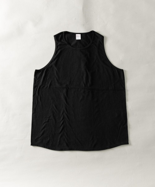 NYLAUS(ナイラス)の「5.6オンス コットン ビッグシルエット タンクトップ(タンクトップ・メンズ・ブラック/ホワイト・L/M/XL/S)」の2枚目の写真