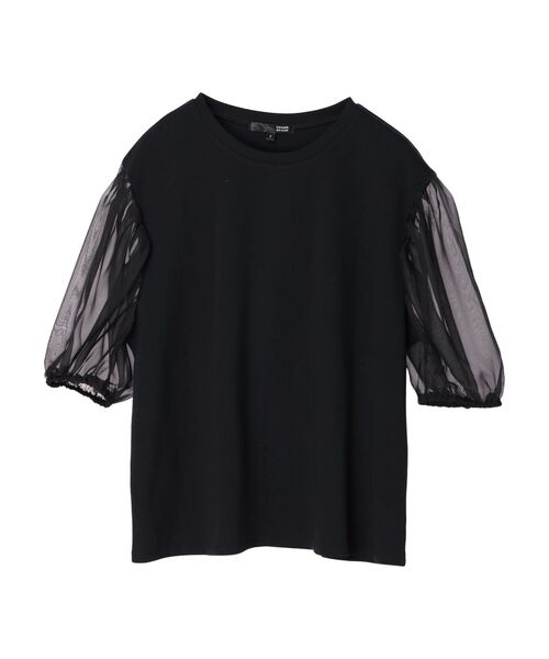 Sugar spoon（シュガースプーン）の「・SUGAR　SPOON　シアースリーブプルオーバー（Tシャツ/カットソー・レディース・ブラック/オフホワイト/ベージュ・FREE）」の8枚目の写真