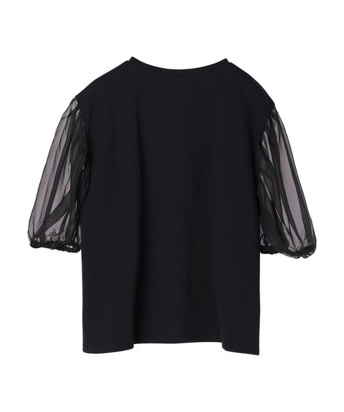 Sugar spoon（シュガースプーン）の「・SUGAR　SPOON　シアースリーブプルオーバー（Tシャツ/カットソー・レディース・ブラック/オフホワイト/ベージュ・FREE）」の22枚目の写真