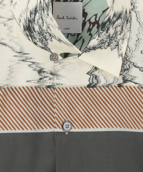 Smith Stripe' オープンカラーシャツ / 153303 426Z（シャツ