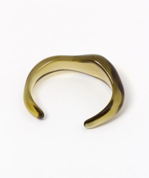 LEPSIM(レプシィム)の「プックリクリアバングル 963662(ブレスレット・レディース・ホワイト/ライム/グレイッシュベージュ・ONE SIZE)」の9枚目の写真