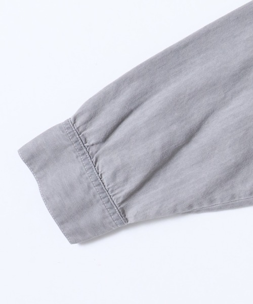 hunch(ハンチ)の「【WEB限定/別注】 バンドカラー オーバーサイズ デニムシャツ(シャツ/ブラウス・レディース・ブラック/ネイビー/グレー/ライトブルー/ブルー・FREE)」の21枚目の写真