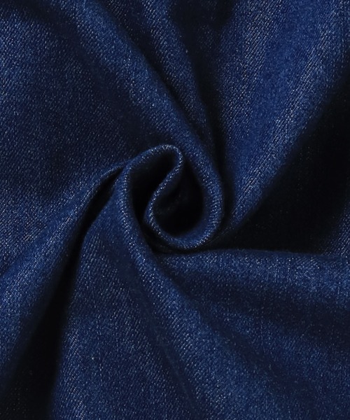 hunch(ハンチ)の「【WEB限定/別注】 バンドカラー オーバーサイズ デニムシャツ(シャツ/ブラウス・レディース・ブラック/ネイビー/グレー/ライトブルー/ブルー・FREE)」の22枚目の写真