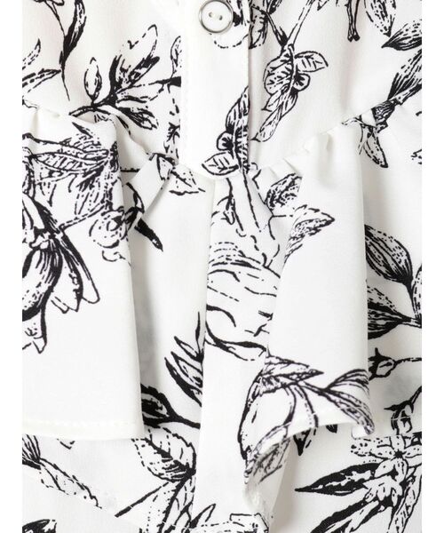 dazzlin(ダズリン)の「カットアウトフリルシャツトップス(シャツ/ブラウス・レディース・その他1/オフホワイト/ベージュ・FREE)」の16枚目の写真