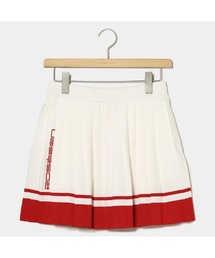 【Rosasen/GOLF】A-Line バイカラープリーツスカート