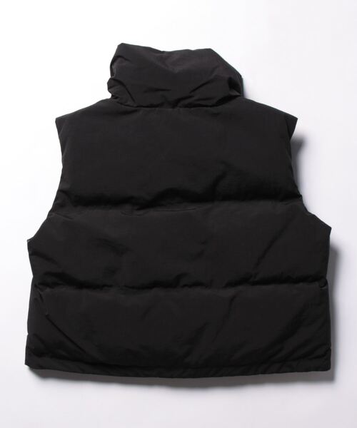 archives（アルシーヴ）の「中綿ショートベスト（ダウンベスト・レディース・ブラック/アイボリー・MEDIUM）」の21枚目の写真