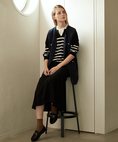 LE SOUK HOLIDAY（ルスークホリデー）の「ジョーゼットマーメードスカート（スカート・レディース・ブラック/ワインレッド/グリーン・M/L）」の4枚目の写真